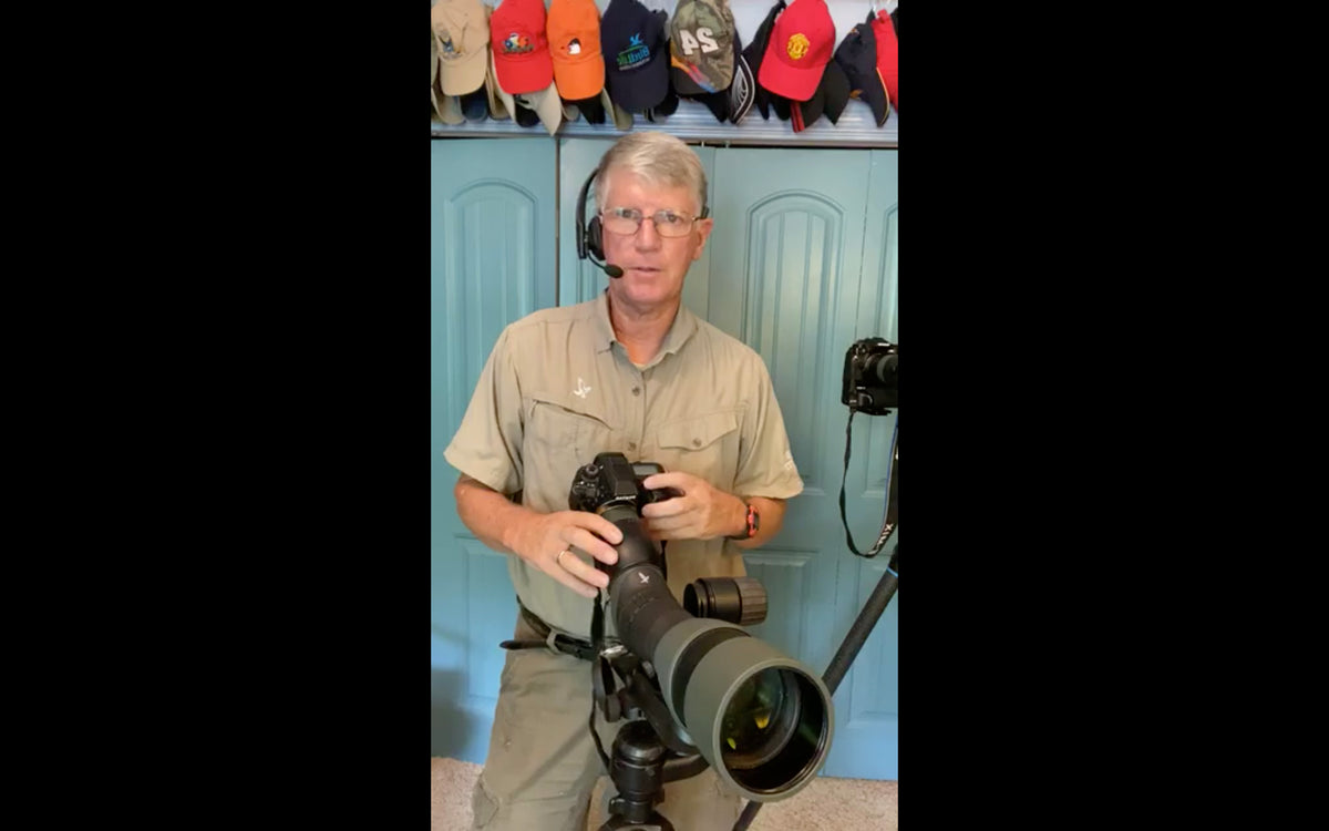Video: Spotting Scope Photography with a DSLR Camera