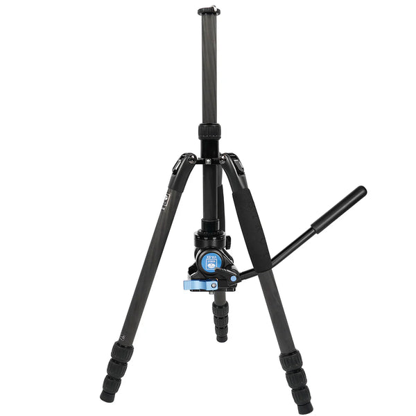 Sirui T-024SK Travel Carbon Fiber Tripod with Compact Video Head