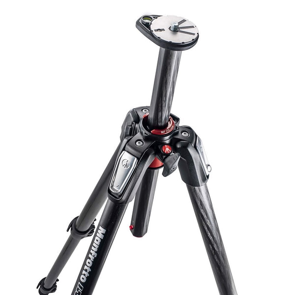 Manfrotto 055 Carbon Fiber 3-Section Tripod with Horizontal Column